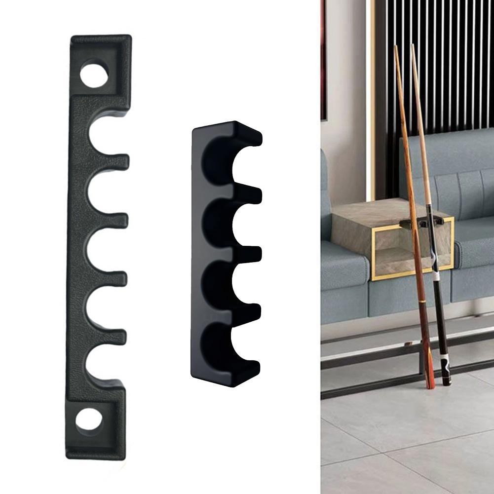 Portable Pool Snooker Billiards Holder Durable Plastic Billiard Rack Stick Stand Free Installation for Billiard Club Accessories