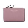 Linyan 2026 Women's High-Grade Cross Grain Short Wallet with Large Capacity