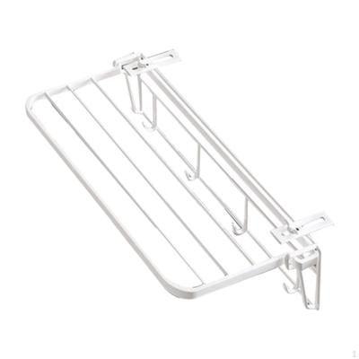 Balcony Railing Coat Rack, Window Sill Foldable, Portable, Space-saving, for Indoor Use,