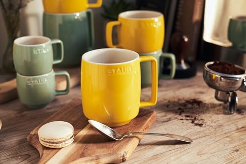 Staub Stacking Mug M Citron 350ml Ceramic Cup Pottery Microwave Safe
