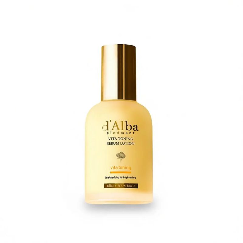 

d Alba Vita Toning Serum Lotion Brightening Dark Spot Care Niacinamide Vitamin Care Lightweight Hydration 100ml