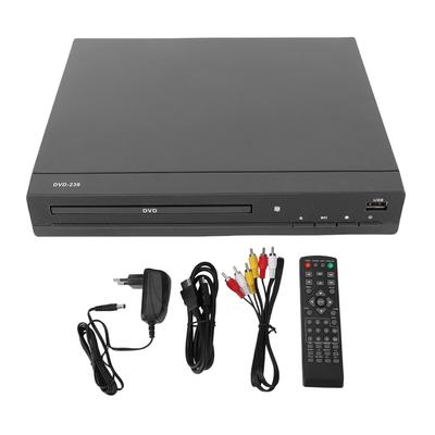 DVD Player 1080P Upscaling HD Multimedia Interface USB Port All Region CD DVD Player with Remote Control for TV