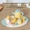 Royal Afternoon Tea Wooden Pretend Play Set for Kids - Enhances Social Skills and Family Interaction