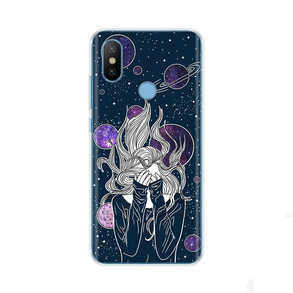 For Xiaomi Mi A2 Case Cover for Xiaomi Mi A2 Lite Transparent TPU Silicone Phone Case on Xiomi MiA2 MiA Mi A 2 lite Fundas Coque