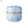 Tea Holding Jar Wide Application Bright-colored Multicolor Attractive Sturdy Anti-cracking Chocolate Can for Home