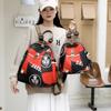 Backpack women's new high-end women's backpack fashion leisure travel Oxford cloth canvas waterproof schoolbag