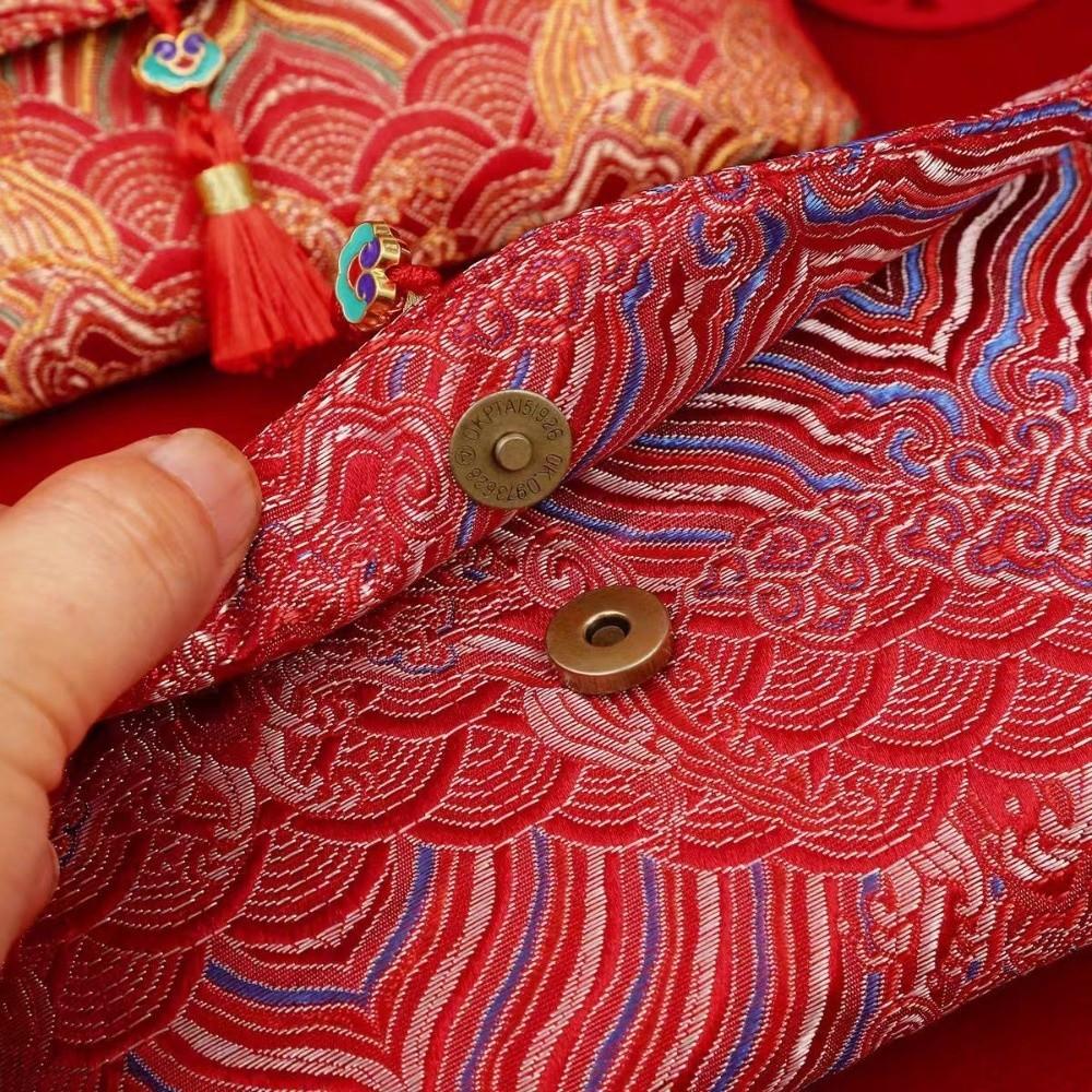 Chinese Style New Year Red Envelope Traditional Red Packet Hongbao Lucky Money Bag Party Gifts