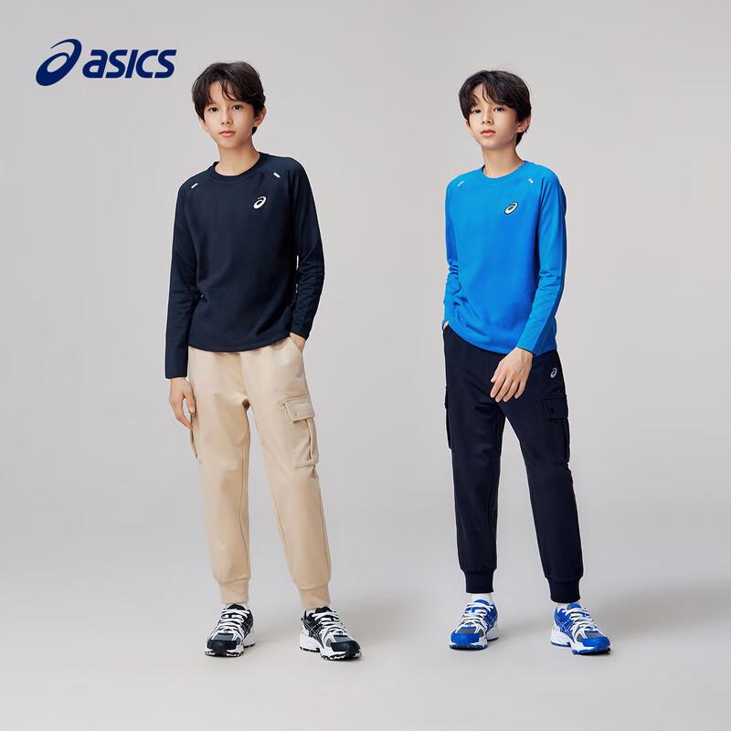 Asics Kids' Warm Fleece Long Sleeve T-Shirt