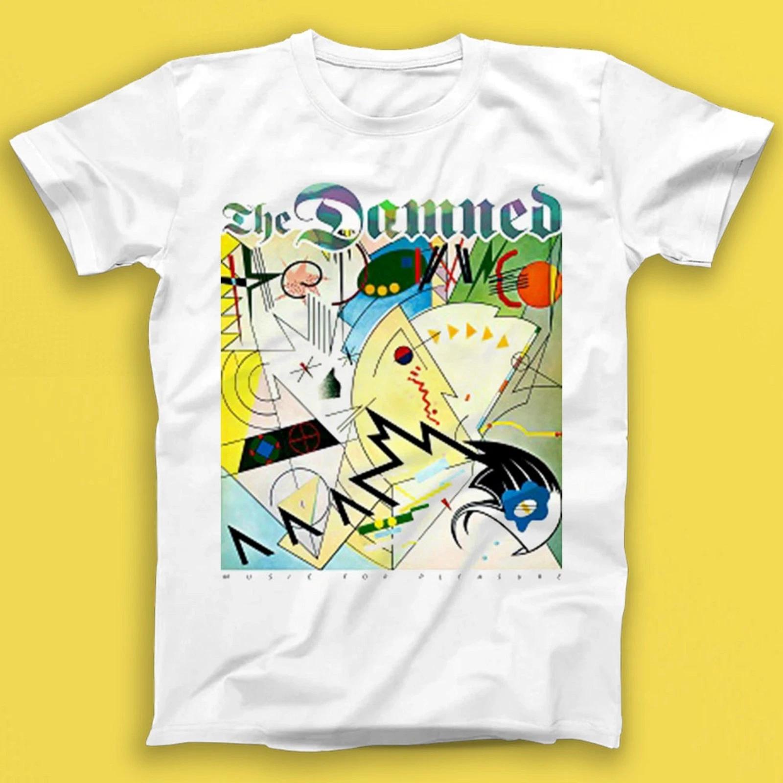 The Damned Music For Pleasure Music Gift Tee Tshirt T2205 XL