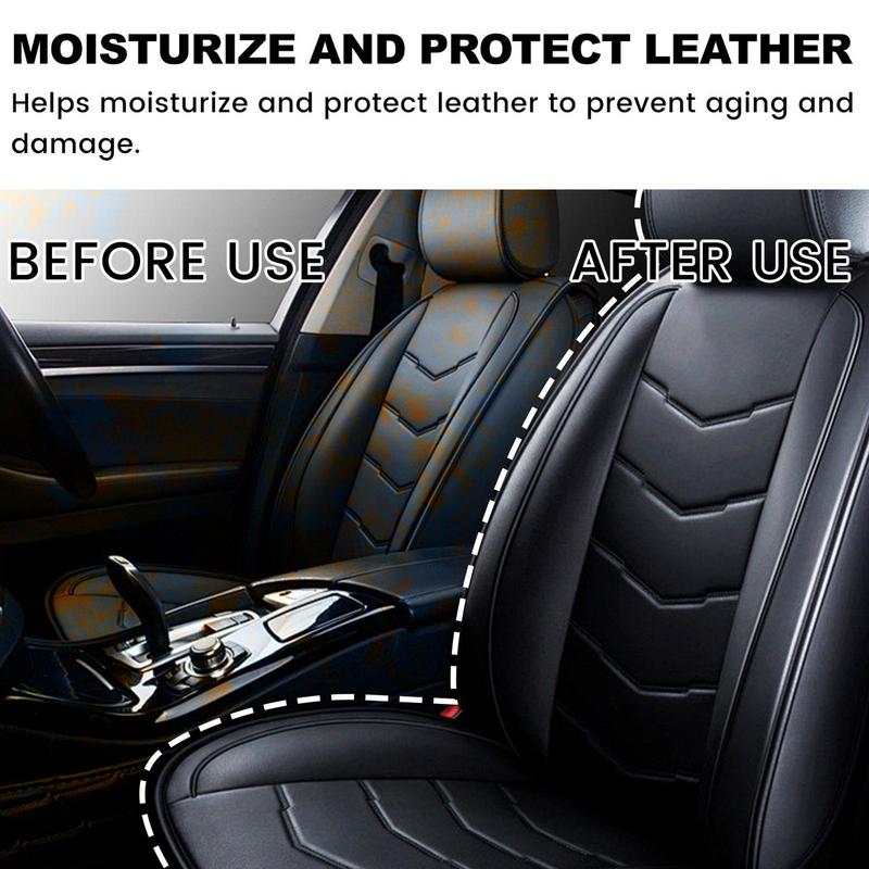 Autoinnenreiniger, 120 ml, Lederreiniger, UV-Schutz, Autositzreiniger für Autoinnenräume, Leder, Bekleidung, Möbel, Schuhe