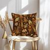 African Style Fabric Print Cushion Cover Pillowcase Ultra Soft Skin Friendly Fabric Cloud Like Comfort & Concealed Zipper
