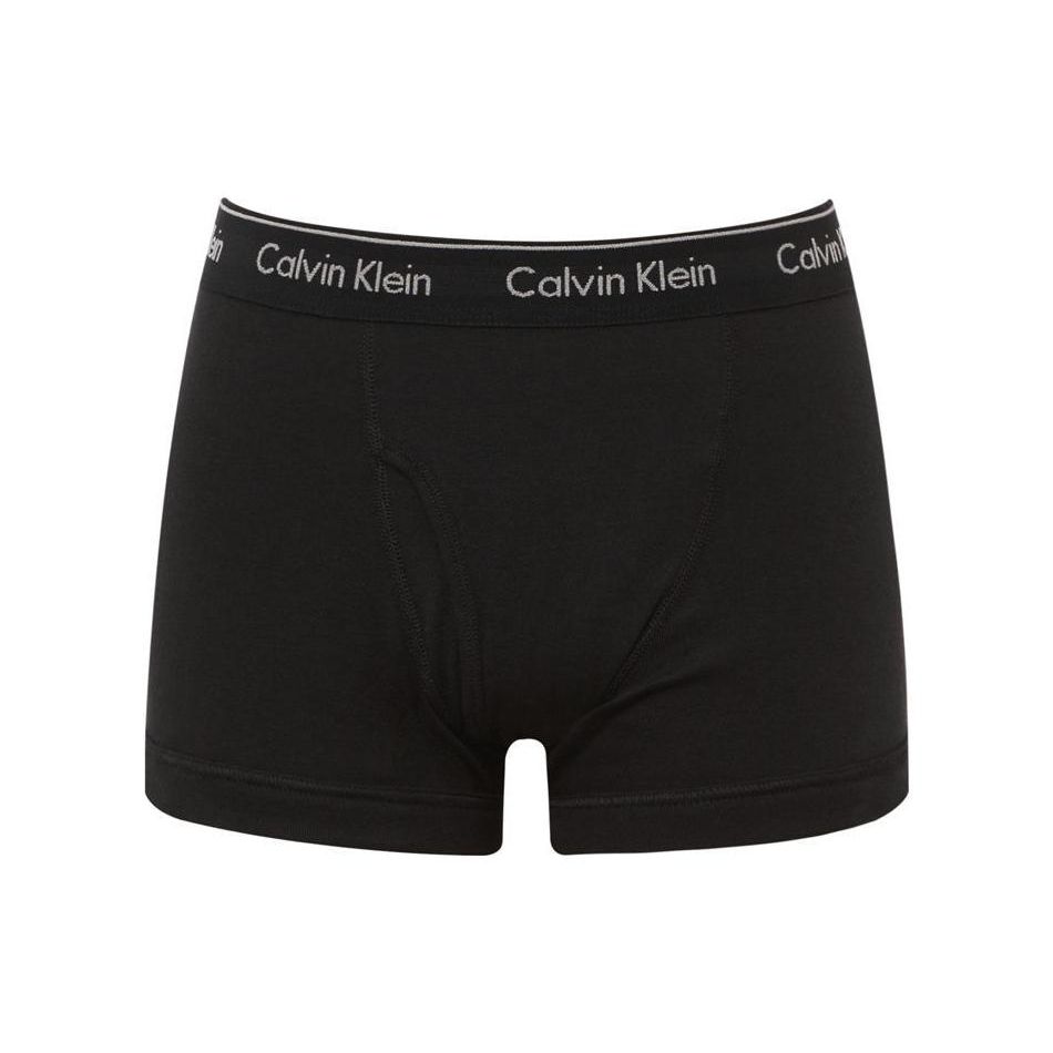 Calvin Klein Ss23 Letter Logo Jacquard Boxer Shorts 3-Pack Men Underwear Black NB4002001