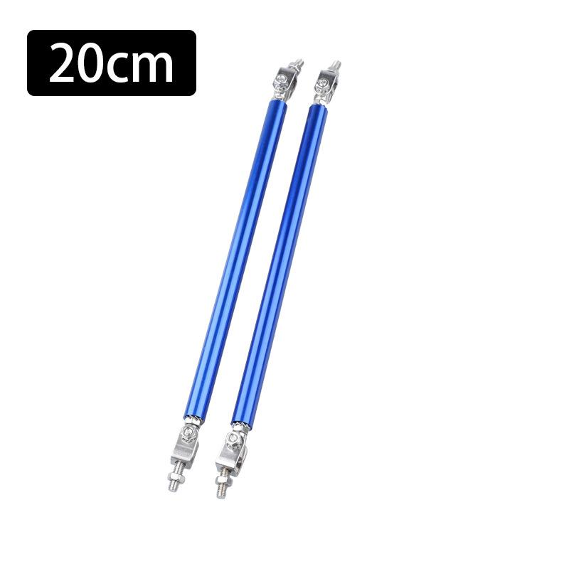2x Univerzální Závodní Nastavitelná Přední Zadní Lišta Nárazníku Rozdělovač Podpěrná Tyč Sada Závodní 75mm/100mm/150mm/200mm Styling Auta Tunning