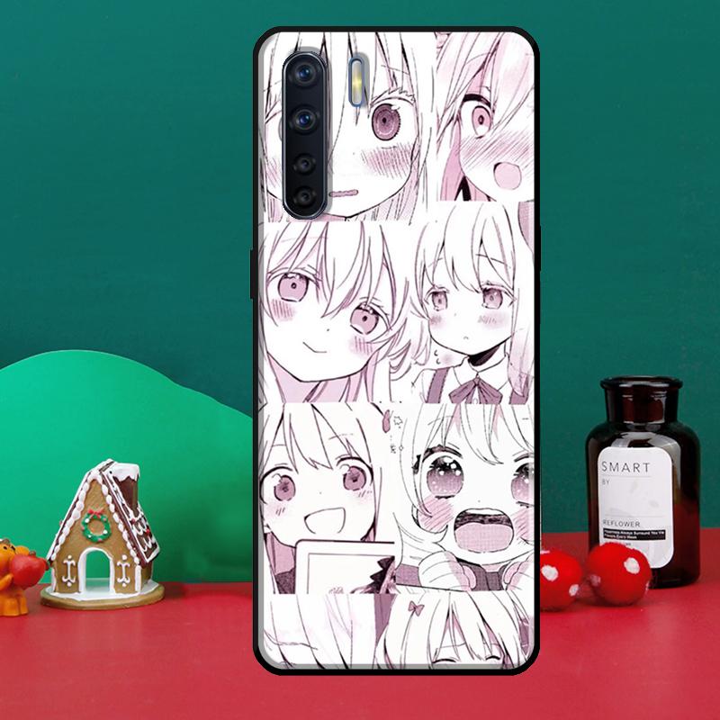 

Милый чехол для телефона Kawaii Japan Girls Harajuku для OPPO A15 A83 A91 A93 A1K A3S A5S A52 A72 A54 A74 A94 A31 A5 A9 A53S 2020 OPPO Reno5 Lite