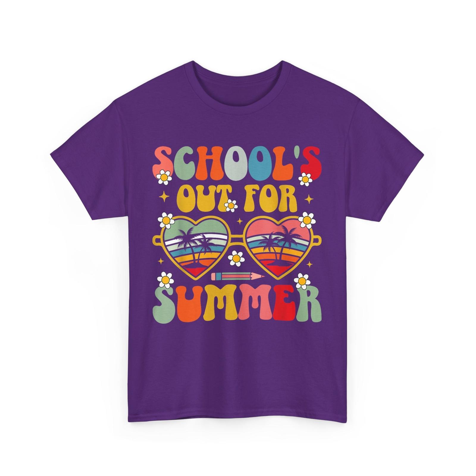 School s Out for Summer Teachers Last Day Of School Cute Shirt M