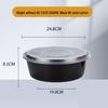 Disposable Round Takeout Food Containers