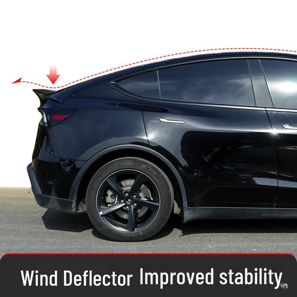 Compatible Rear Spoiler Wing for 2025 Tesla Model Y - Performance Modification