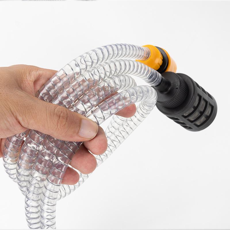 Wireless Handheld Car Washer with Lithium Battery and Steel Inlet Suction Hose