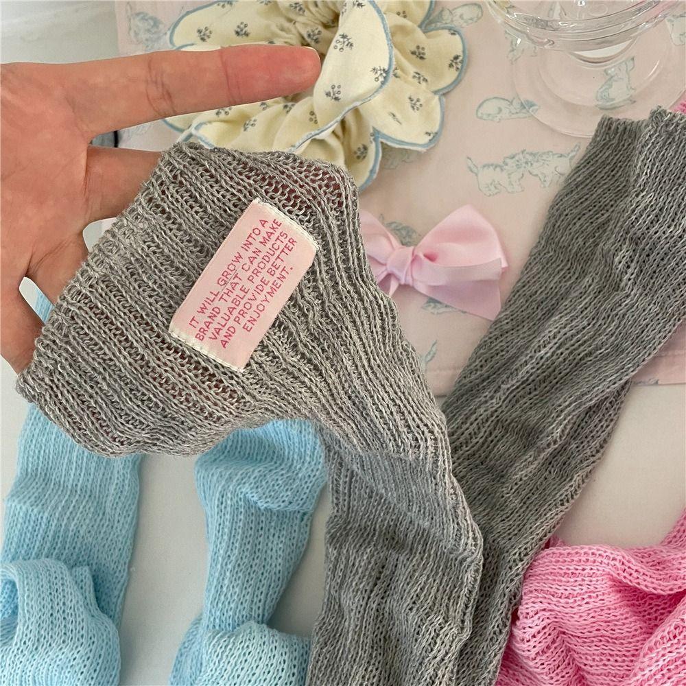 Breathable Knitted Socks Harajuku Street Mid-tube Socks New Lolita Socks
