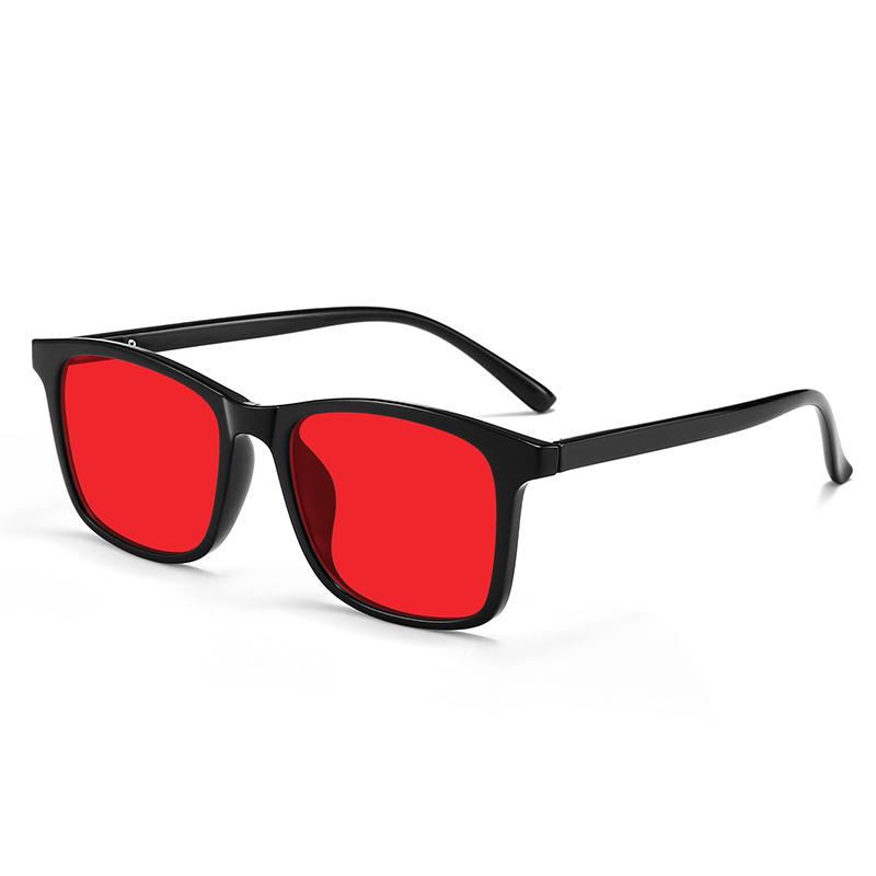 Light-Enhancing Sleep-Aid Glasses: Blue Light Blocking, Reflective Coating, Anti-Blu-Ray, Anti-Radiation, Melatonin Support, TR Frame.