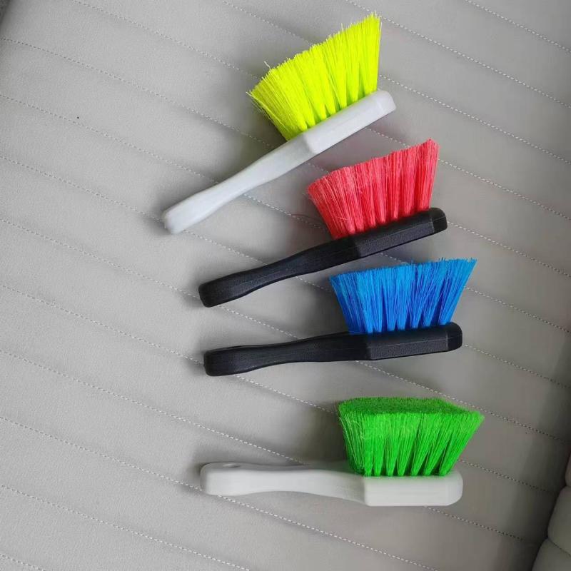 1 Piece Motors Foam Auto Body Cleaning And Maintenance Tools Car Motorcycle Short Handle Tire Wheel Details Cleaning Brush