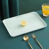 Tea Tray Living Room Cup Tea Cup Tray Household Rectangular Water Cup Tea Cup Tray Fruit Tray Nordic Plastic