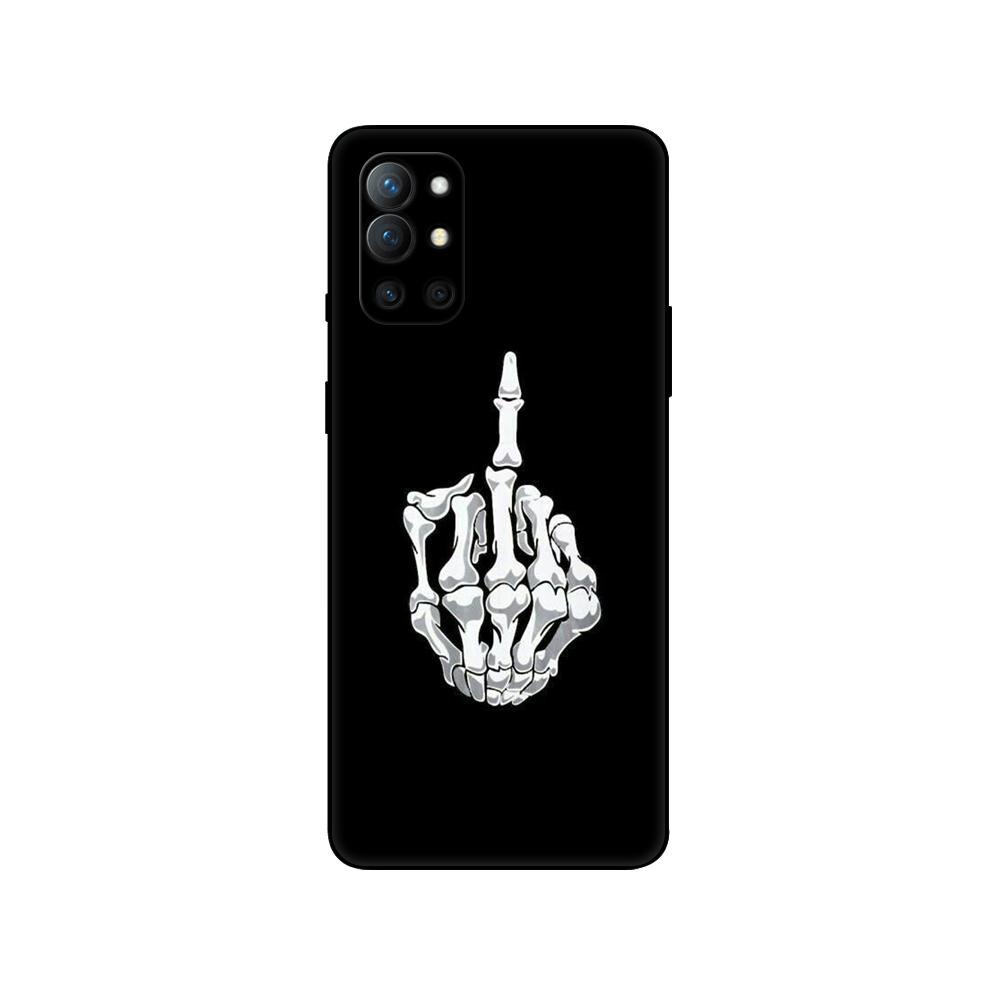 Pro OnePlus 9 Pouzdro Pro OnePlus 9 Pro Pouzdro Pro OnePlus 9R Pouzdro Silikonový zadní kryt na telefon One Plus 9 EU/NA R 9Pro 5G černé tpu pouzdro