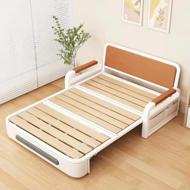 Folding and Retractable Sofa Bed Living Room Single Bed Balcony Multifunctional Sofa Bed