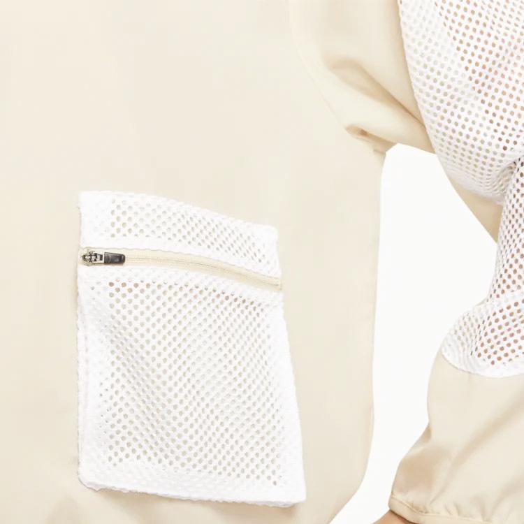 Nike Mesh Color Block Hooded Jacket Women Jacket Khaki DM7758-126