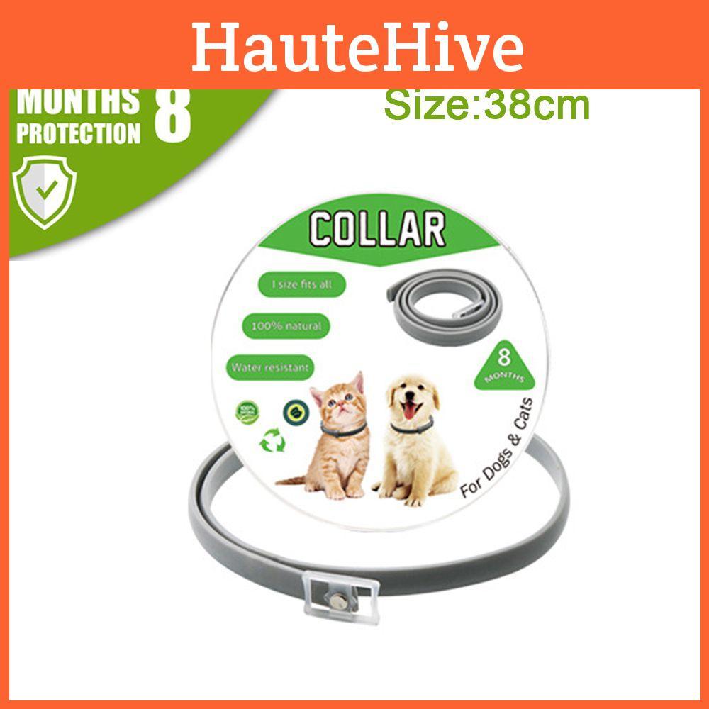 Cat Dog Pet Collar Antiflea And Ticks Collar For Dog Cats Adjustable Rubber