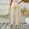 Women's Straight Pants Fashion Casual Pants Nine Point Harlan Pants