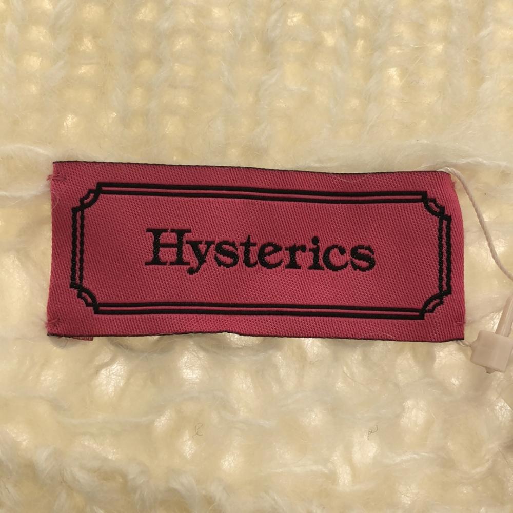 HYSTERICS Unused Mohair Blend Long sleeve knit one piece FREE Tagged Women Used