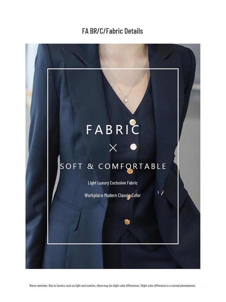 Dreiteiliger Anzug aus hochfeiner Wolle für Frühling/Herbst: Slim Fit Weste & Schlaghose