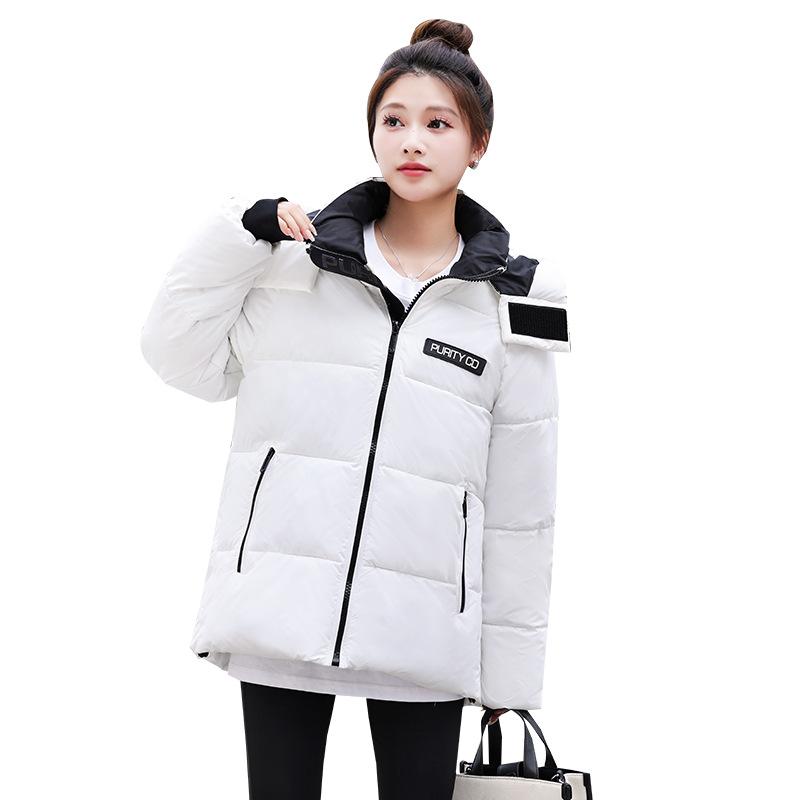 Cotton Jacket Women's Short Down Cotton Jacket New Winter Fashion Korean Version Warm Thickened Padded Jacket Loose Jacket 2025