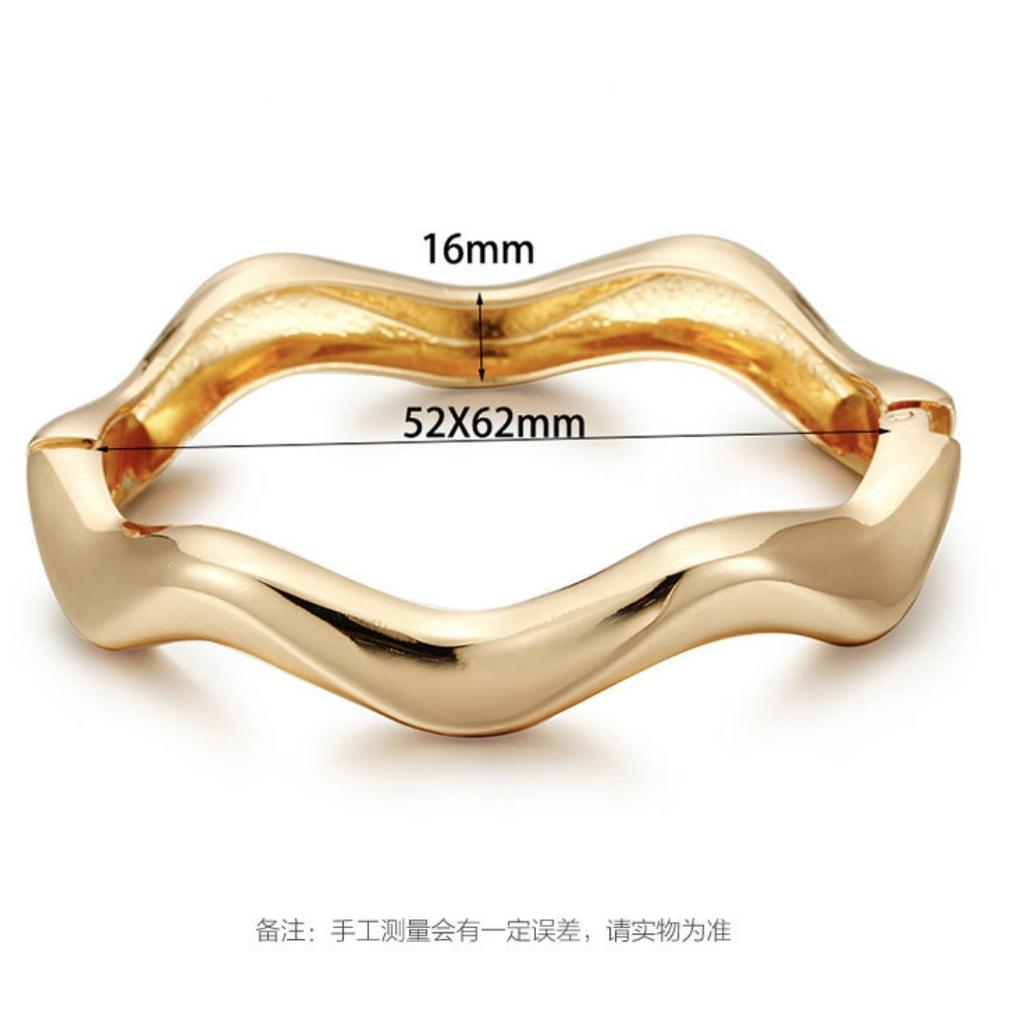 Design Sense Fashion Trend Personality Irregular Bracelet Ins Light Luxury Fashion Versatile Bracelet