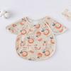 Waterproof Baby Bibs Short Sleeve Bandana Bibs Rice Bag Washcloth Bib  Kids Products