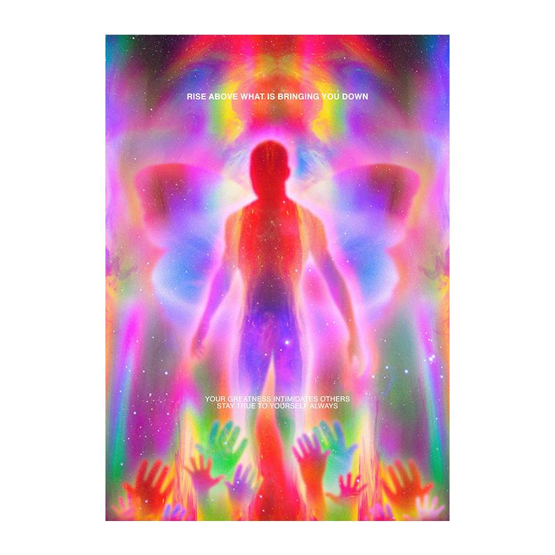 Yoga Meditation Poster Moderne Spirituelle Welt Leinwand Malerei Drucken Abstrakte Kunst Bild Für Wohnzimmer Home Wand Decor Cuadros