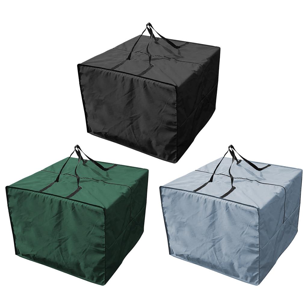 Large Capacity Storage Bag Furniture Seat Cushions Outdoor Garden Storage Bag Seat Protective Cover Waterproof Multi-Function