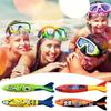 4Pcs Pool Games Sinking Toy Multicolor Underwater Diving Toys Creative Cartoon Pool Sinking Toys Swimming Pool Accessories