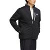 Adidas Letter Stand Collar Puffer Jacket Men's Black HG8293