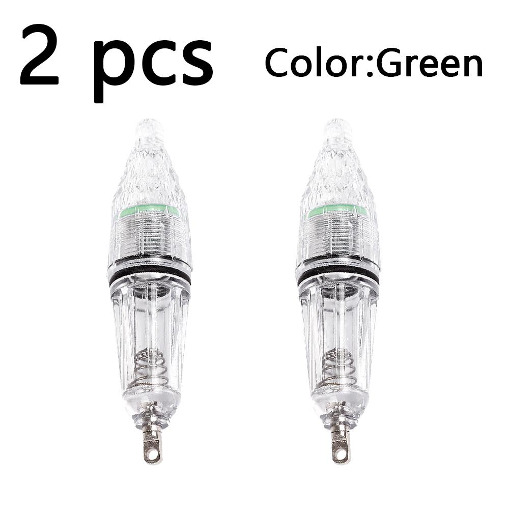 2 pcs Using AA batteries LED energy-saving fish lure light boat for sea fishing, freshwater shrimp cage, night fishing light
