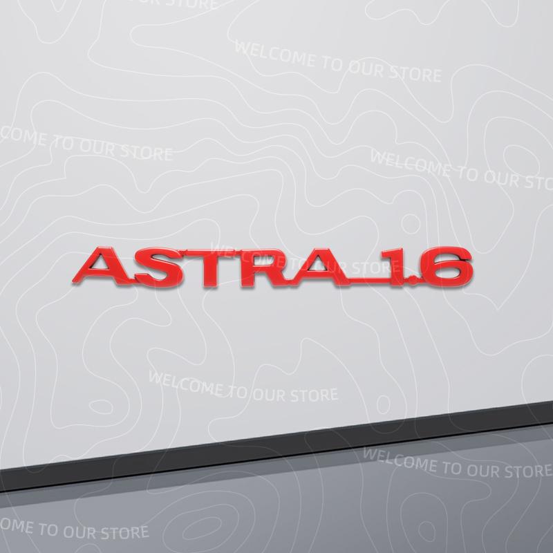 1 Pezzo Lega di Zinco VECTRA ASTRA 1.6 Logo Vauxhall OPC LINE GTC Portellone Auto Emblema Metallico 3D Adesivo Distintivo Posteriore Accessori