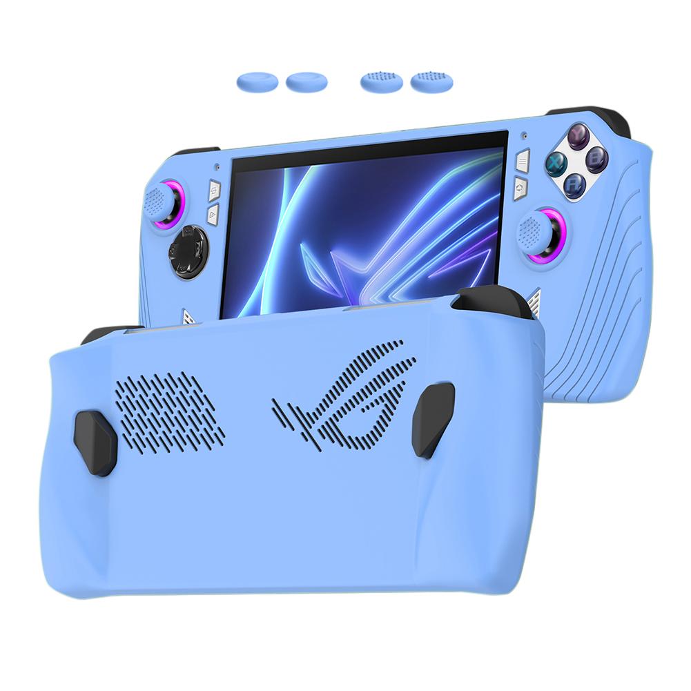 Housse de Protection Coque Souple en Silicone Housse Anti-Rayures Étui de Protection Anti-Poussière Accessoires de Jeu pour ASUS ROG Ally