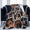 Off Campus Hannah and Garrett  Blanket Cover  Flannel Throw Blanket Bedding Couch Decoration Soft Warm Bedsprea,