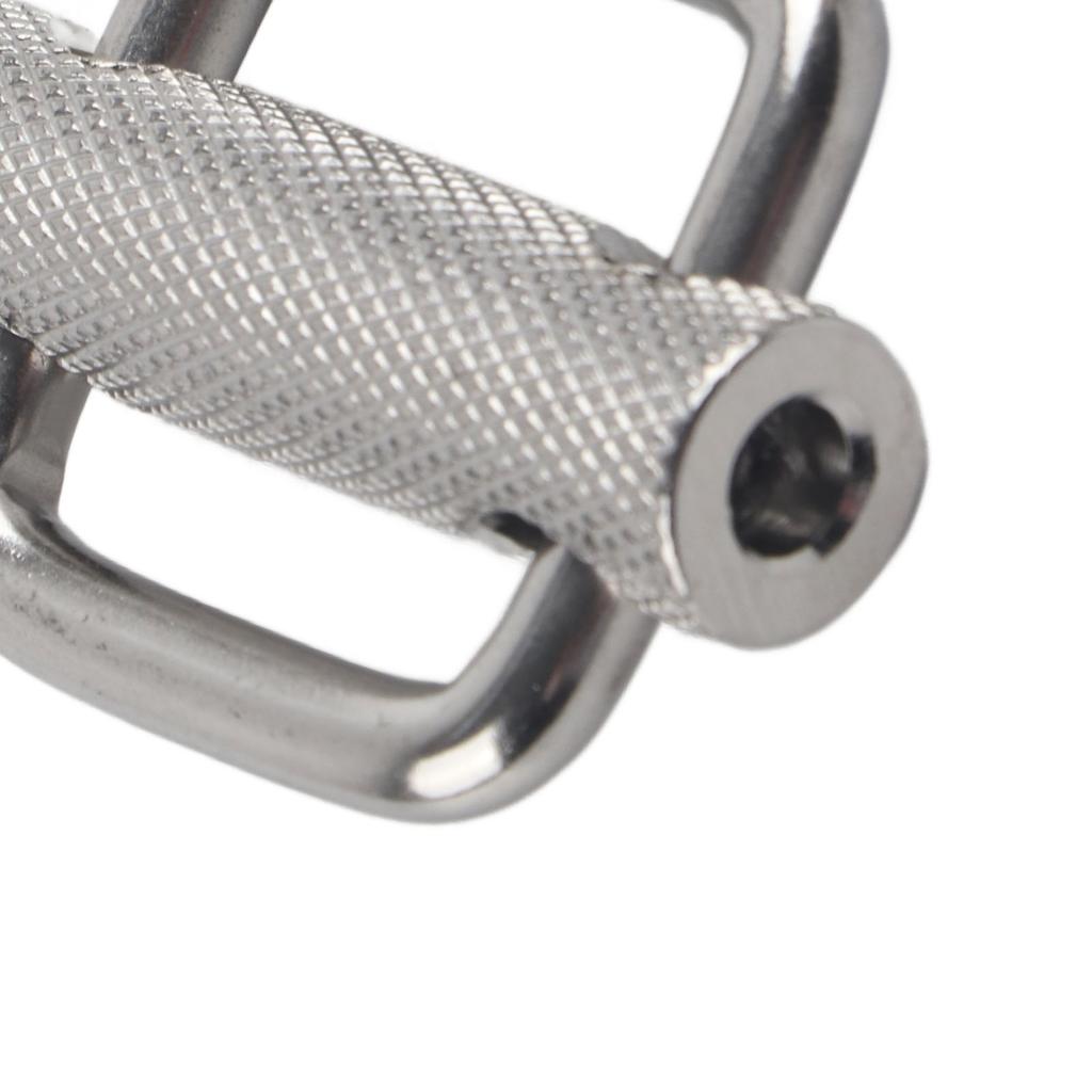 2Pcs Slide Buckle 316 Stainless Steel Rectangle Knurled Roller Belt Buckles