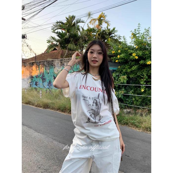 

Хлопковая футболка с одним плечом и косым вырезом - Женский топ с коротким рукавом, Весна 2026 XL белый