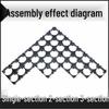 18650 Lithium Battery Holder for Single, Double, Triple Cells (3x4, 3x5, 4x5) Fixing Bracket