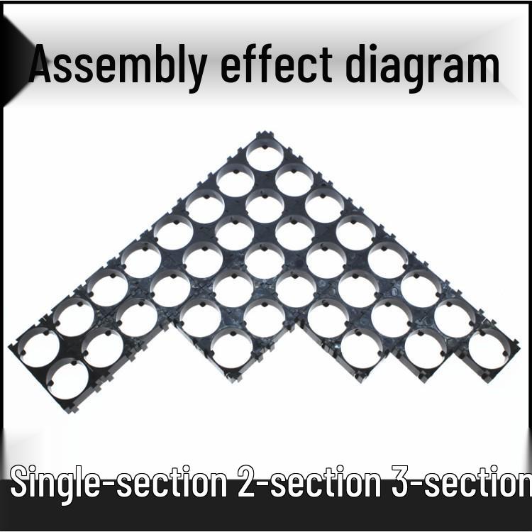 18650 Lithium Battery Holder for Single, Double, Triple Cells (3x4, 3x5, 4x5) Fixing Bracket