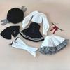 Chegou 1/4 Roupa de Boneca Terno para Boneca Bjd de 45cm Roupa da Moda Brinquedos de Menina Vestir Casa de Brincar Acessórios para Boneca, Sem Boneca