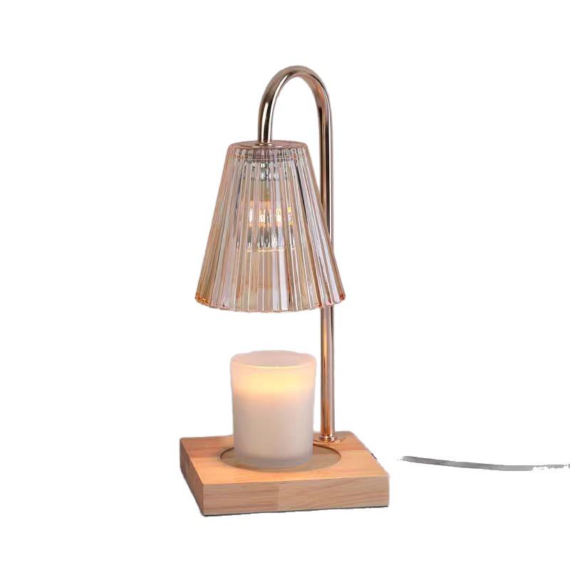 Verstellbare Aroma-Lampe mit Wachsschmelzer und Timer - Dimmbare Schreibtisch- und Ambientebeleuchtung